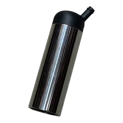 Capa de teteira inox com a ponta em nylon furo 17mm 2 anéis