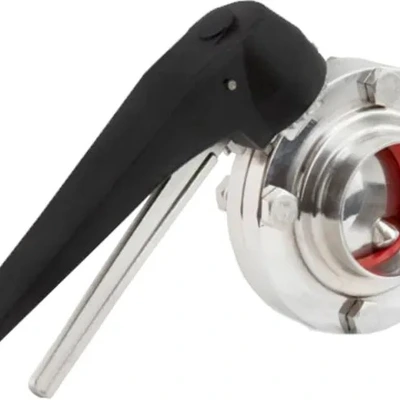 Válvula borboleta sanitária 2 CATRACA