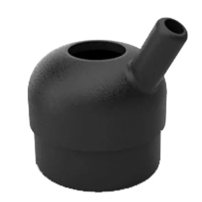 PONTEIRA DE NYLON PARA CAPA DE TETEIRA FURO 17MM 2 ANEIS