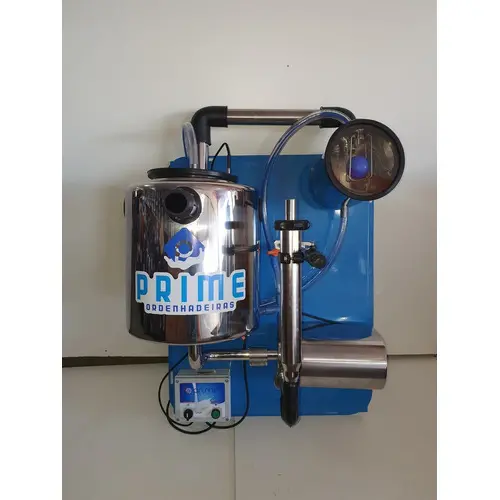 Unidade Final Ordenhadeira Canalizada Em Inox 50 Lt Completa