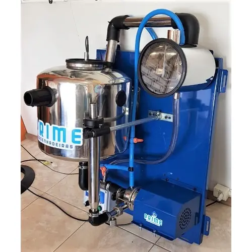 Unidade Final Ordenhadeira Canalizada Em Inox 50 Lt Completa