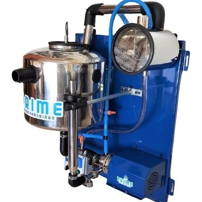 Unidade Final Ordenhadeira Canalizada Em Inox 50 Litros