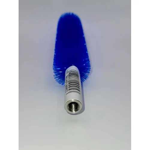 Escova cilíndrica com conexão para limpeza de mangueiras