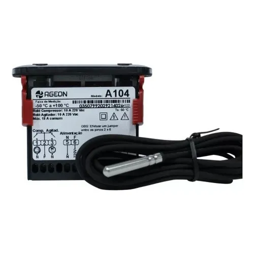 Controlador De Temperatura A104-ahb Ageon