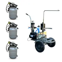 Ordenhadeira Móvel Inox In pulse Bv 450 com suporte de conjunto - imagem 6