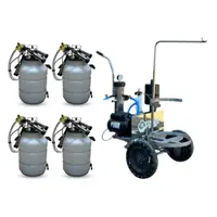 Ordenhadeira Móvel Inox In pulse Bv 450 com suporte de conjunto - imagem 8