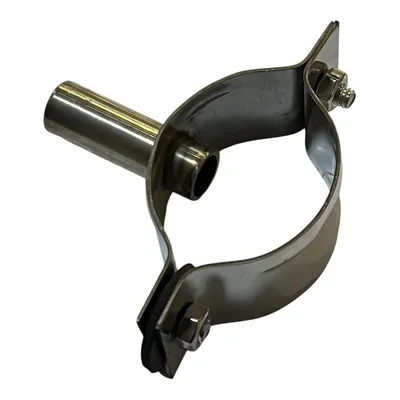 Abraçadeira reta para lavagem cano 50 mm tubo 16 mm