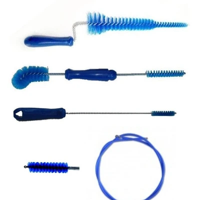 Kit Escovas Mangueira Do Leite E Ordenhadeira Escovas  - 5 peças