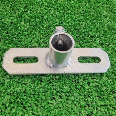 Suporte de Parede para Tubo de 1/2" Consola – Prateado