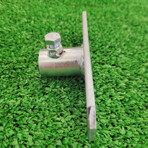 Suporte de Parede para Tubo 1/2 Consola Prateado