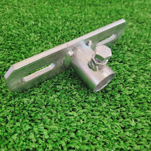 Suporte de Parede para Tubo 1/2 Consola Prateado