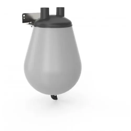 Depósito de vácuo aéreo 25L cano 75mm