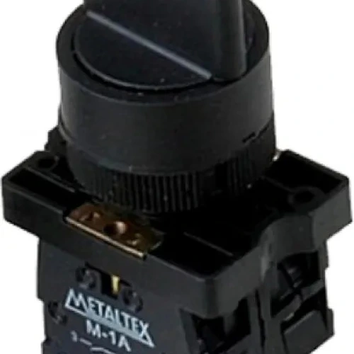 Botão 3 posições para caixa de comando (completo)