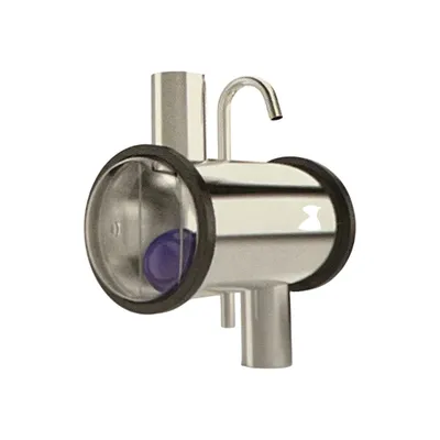 Aerador em inox para cano 75mm