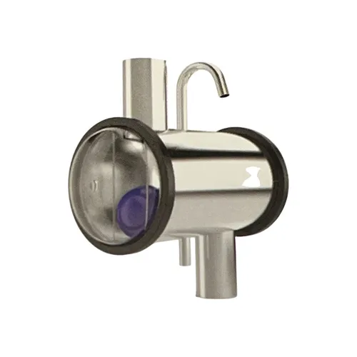 Aerador em inox para cano 75mm