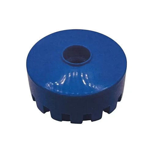 Tampa superior azul injetável do servo assistido 