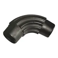 14 - CURVA BORRACHA 50X50 ESTRIADA (TIPO WESTFALIA) - imagem 1