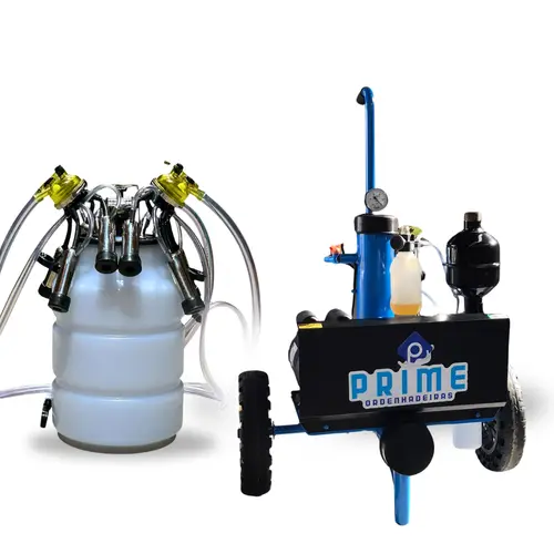 Ordenhadeira Móvel Mini Prime Bv 300 - 1 a 2 conjuntos de ordenha