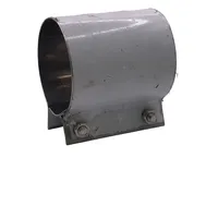 União em inox para tubo de 38 mm sem borracha - imagem 1