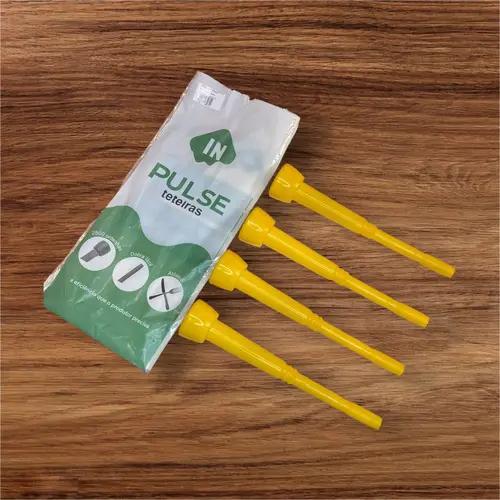 Teteira 2 anéis 9,5mm Silicone In Pulse