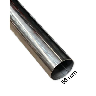 Tubo De Inox IT200 50MM 1MM POLIDO EXT METRO