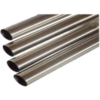 Tubo de inox 304 75 mm p1.5 mm polid int / ext ( barra 6 m ) - imagem 1