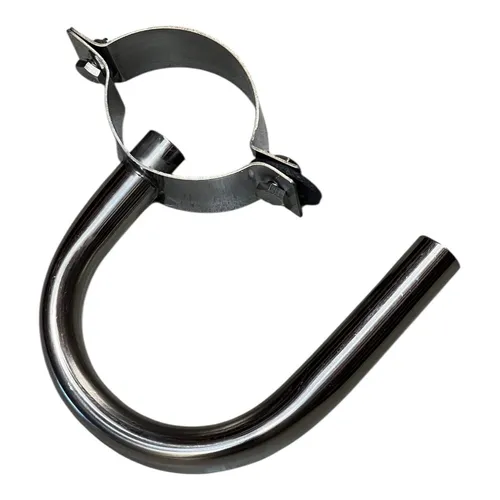 Abraçadeira da entrada de leite 180 para cano 63mm