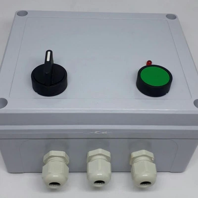 Caixa De Comando Com Placa Eletrônica Para Boia Mecânica