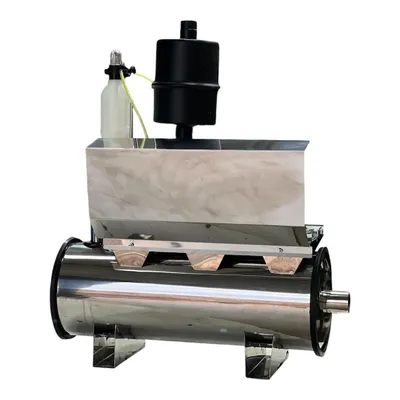 Grupo De Vacuo Inox Com Bomba De Vacuo 300 Lts - Sem Motor