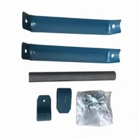 Kit carrinho azul eixo e parafuso do PE - imagem 1