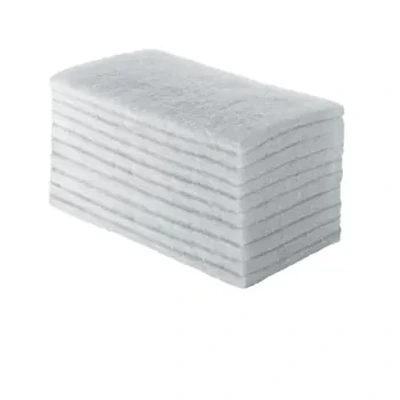 Fibra de limpeza laticínio branca