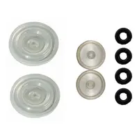 Kit Reparo Pulsador Gimenez Membrana Pequena + Grande + oring - imagem 1