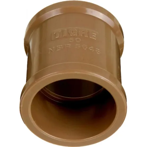 Luva de PVC para cano 75mm