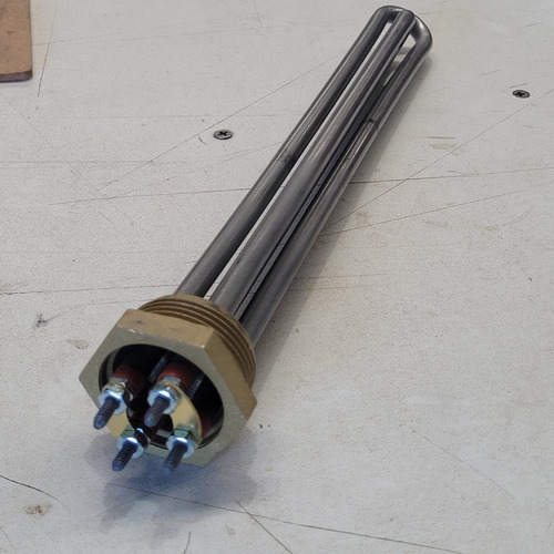 Resistencia 3000 W (254v) Rosca 1 1/4 - 2 Eras Sem Colarinho