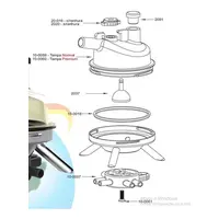 Coletor Leite 450 Premium 4x0p Completo Para Ordenhadeira - imagem 2