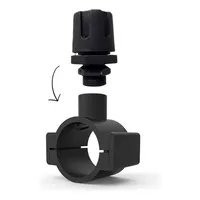 Regulador De Vacuo Com Abracadeira Cano 50mm Rosca 1/2 Ch - imagem 1