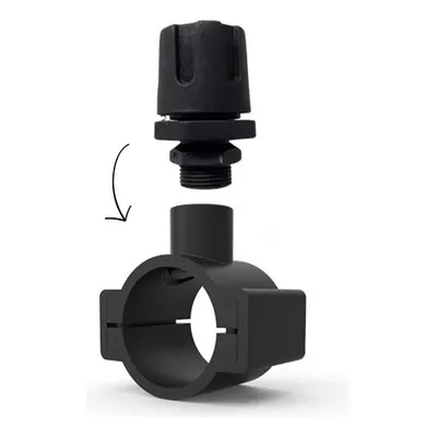 Regulador De Vacuo Com Abracadeira Cano 50mm Rosca 1/2 Ch