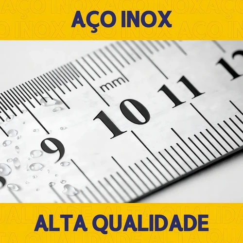 RÉGUA PARA RESFRIADOR INOX DE 1 METRO