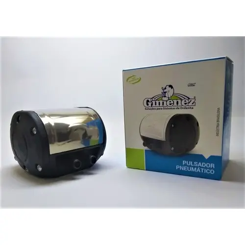 Pulsador Ordenha Gmz Com Adaptador E Abraçadeira Na Linha