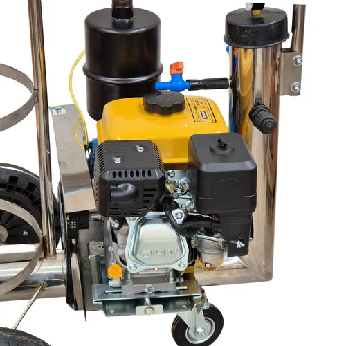 Ordenhadeira Móvel em inox com sup. de conjunto - Motor a gasolina