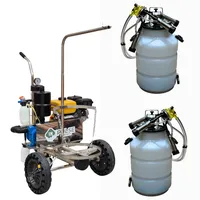 Ordenhadeira Móvel em inox com sup. de conjunto - Motor a gasolina - imagem 7