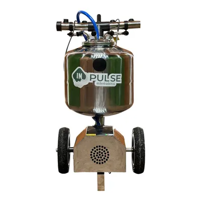 Transferidor 50l in pulse inox bomba plástica