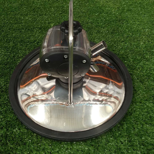 Tampa Do Tarro Em Inox 1 Entradas Com Pulsador Completa