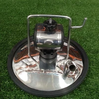 Tampa Do Tarro Em Inox 1 Entradas Com Pulsador Completa - imagem 8