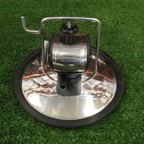 Tampa Do Tarro Em Inox 1 Entradas Com Pulsador Completa