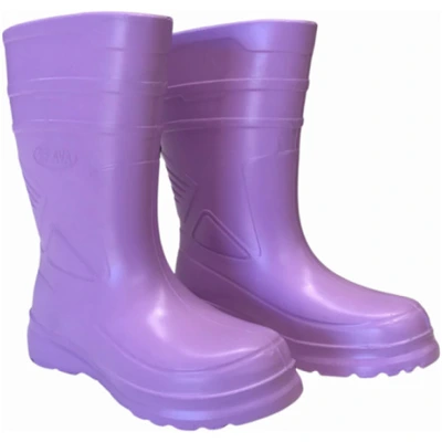 Bota Galocha Brava Em Eva Ultra Leve Confortável Resistente