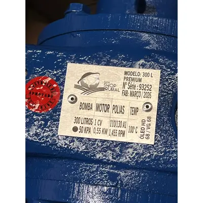 Bomba De Vacuo 300 Litros Triunfo aramidas