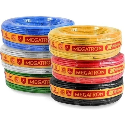 Cabo flexivel 10.00mm 750 volts - megatron 50 metros avulso