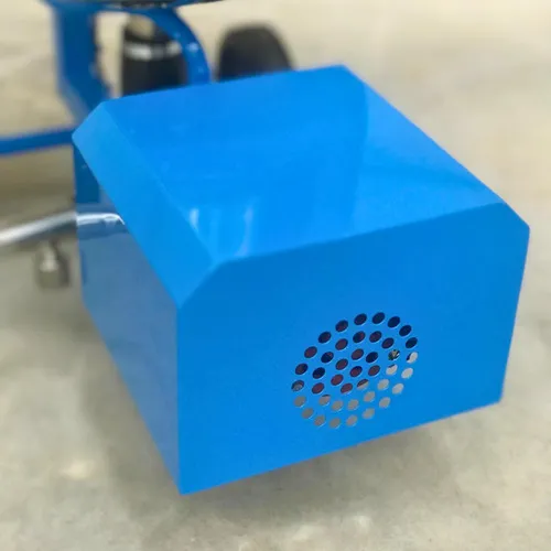 Transferidor de leite automático em inox e móvel