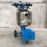 Transferidor de leite automático em inox e móvel - imagem 4